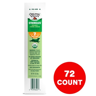 Organic Valley Mozzarella String Cheese
